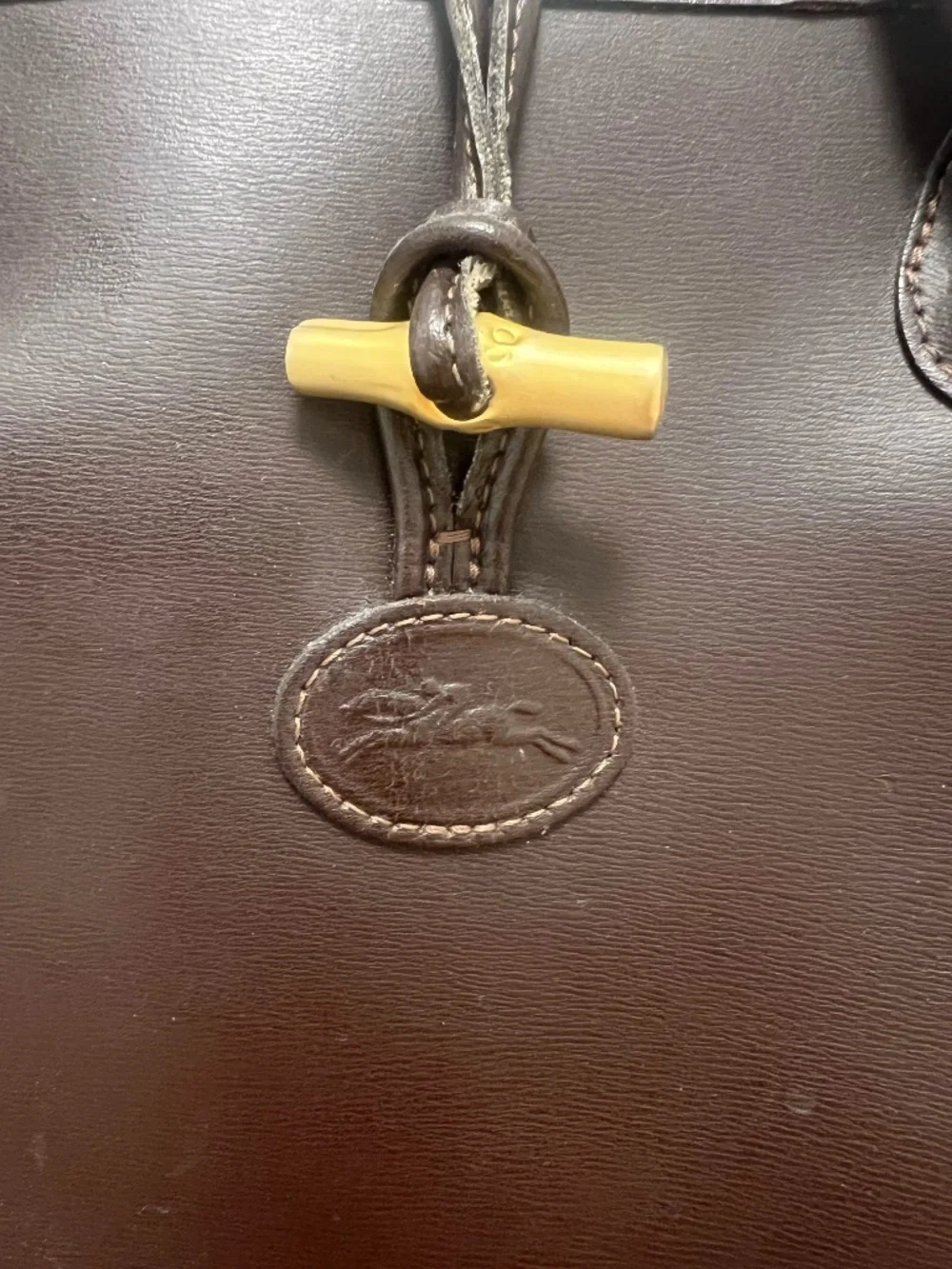 Longchamp Leather Bag - Picture 3 of 8